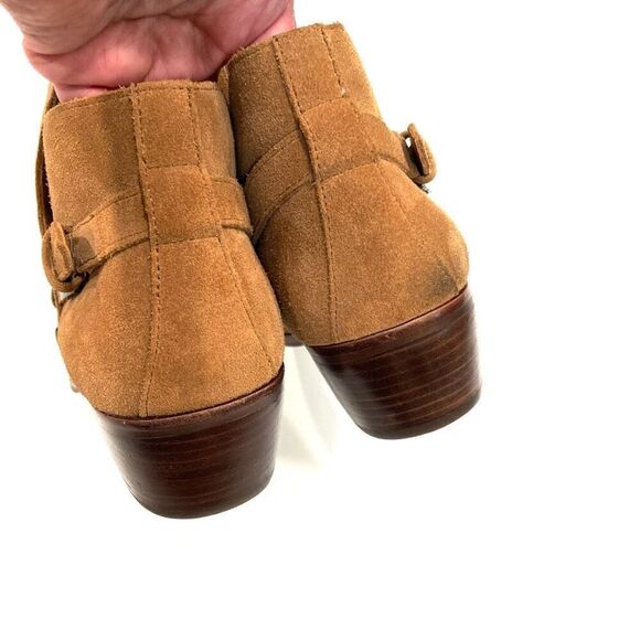 SAM EDELMAN Pedra Perforated Short Boots - Picture 7 of 9